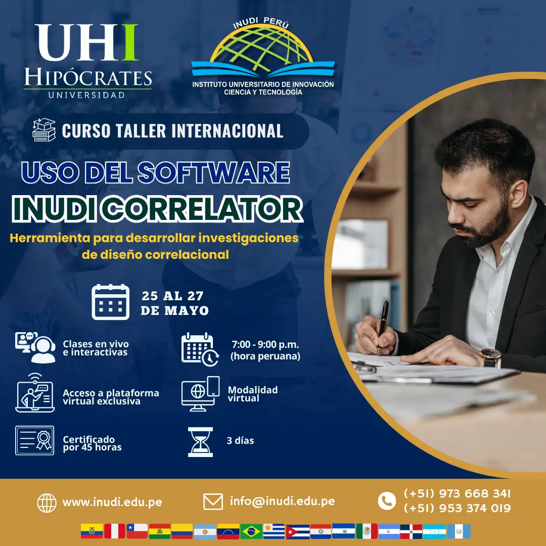 Uso del Software Inudi Correlator