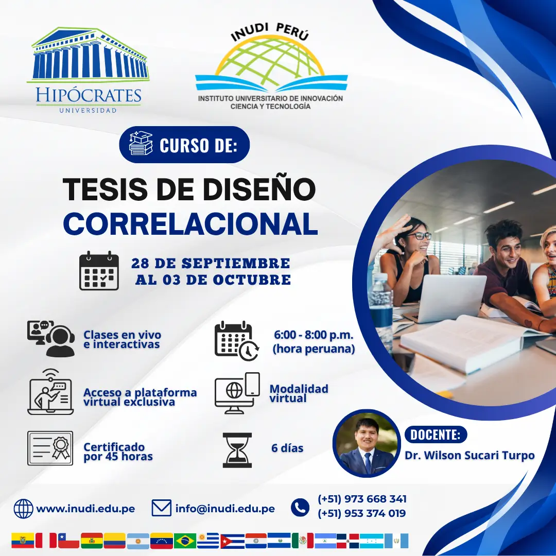 Curso de Tesis de Diseño Correlacional